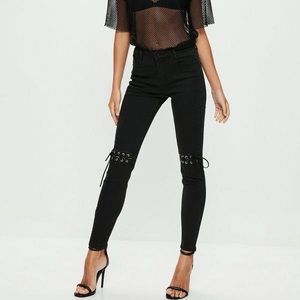 SOLD🖤🖤🖤Black Anarchy jeans from misguided!!! 🖤